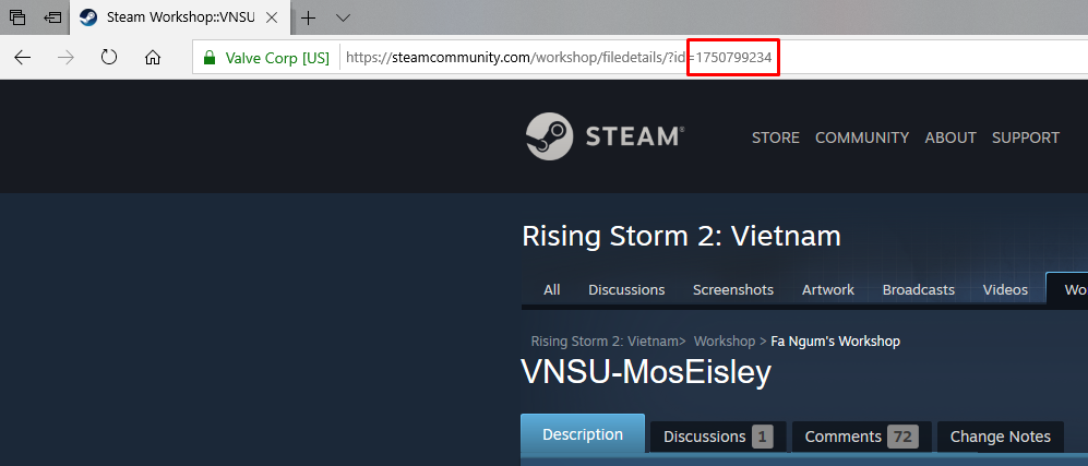 Установка модов на сервер Rising Storm 2: Vietnam